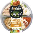 SODEBO Salade garden Caesar poulet rôti sans couverts 240g
