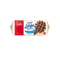 LOTUS Gaufres de Liège nappées de chocolat au lait sachets individuels 7 gaufres 363g