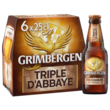 GRIMBERGEN Bière abbaye triple 8% bouteilles 6x25cl