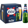 1664 Bière blonde 5,5% bouteilles 12x25cl
