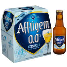 AFFLIGEM Bière blanche sans alcool bouteilles 6x25cl