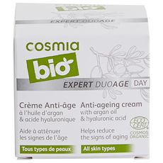 COSMIA BIO Crème de jour anti-âge bio tous types de peaux 50ml