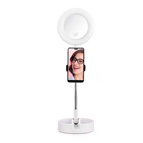Miroir selfie LED MRR1 - Blanc