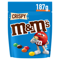 M&M'S Crispy bonbons chocolatés 187g