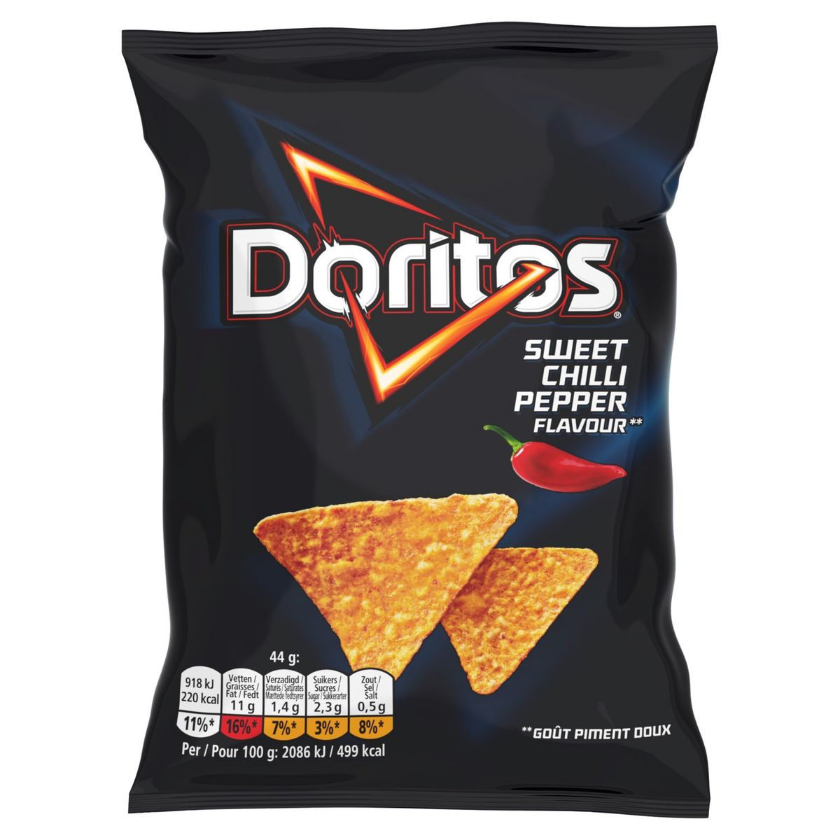 DORITOS SWEET CHILI HEAT! Flavoured Tortilla Chips