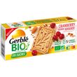 GERBLE BIO Biscuits cranberry saveur amande bio 130g
