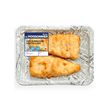 AUCHAN LE POISSONNIER Filet de merlu blanc façon fish and chips 2 pièces 250g