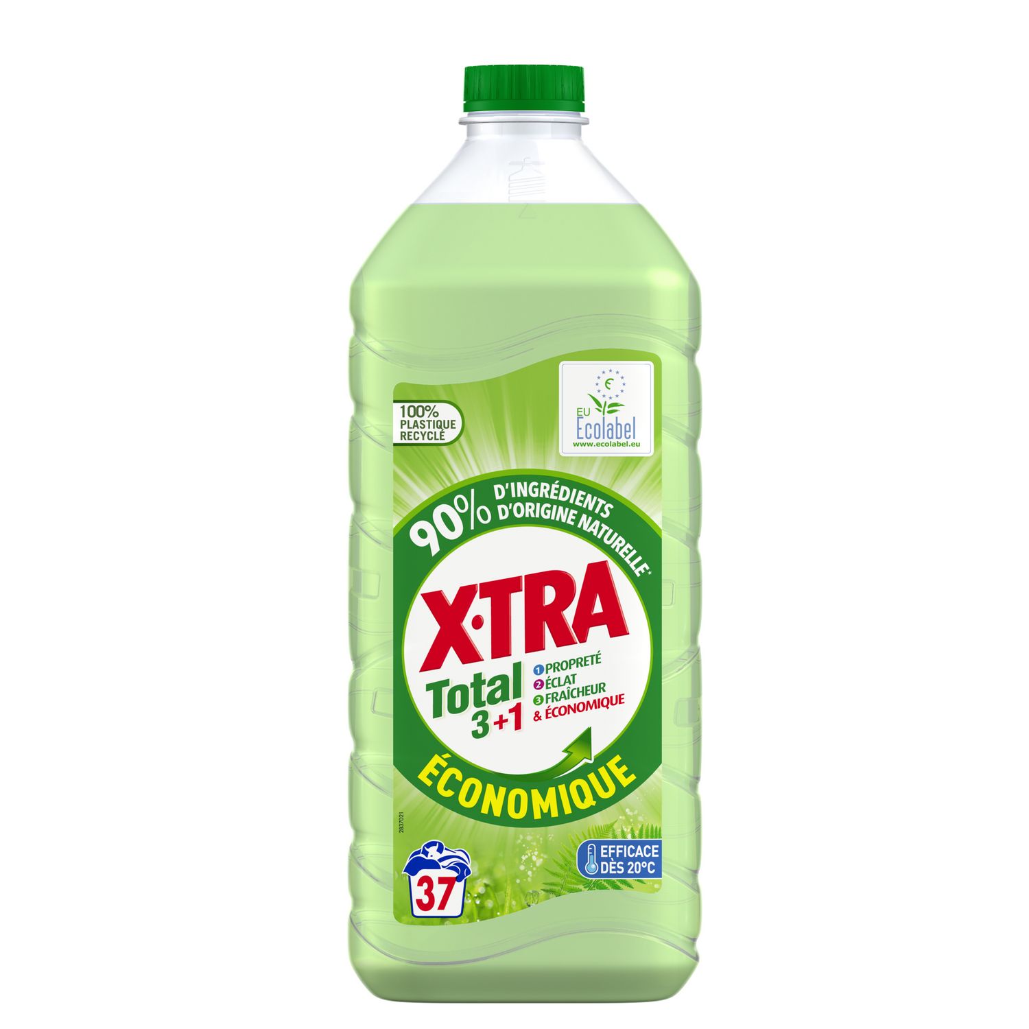 X-TRA Total 3+1 Lessive liquide 47 lavages 2.115l pas cher 