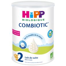 HIPP Combiotic 2 Lait 2ème âge bio en poudre dès 6 mois 800g