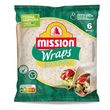 MISSION Wraps de quinoa et chia 6 wraps 370g