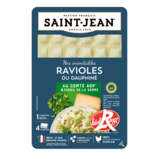SAINT JEAN Ravioles du Dauphiné au comté et persil label Rouge 4 plaques 240g