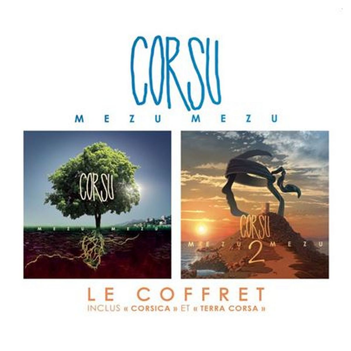 Corsu - Mezu Mezu 1&2 Le Coffret CD