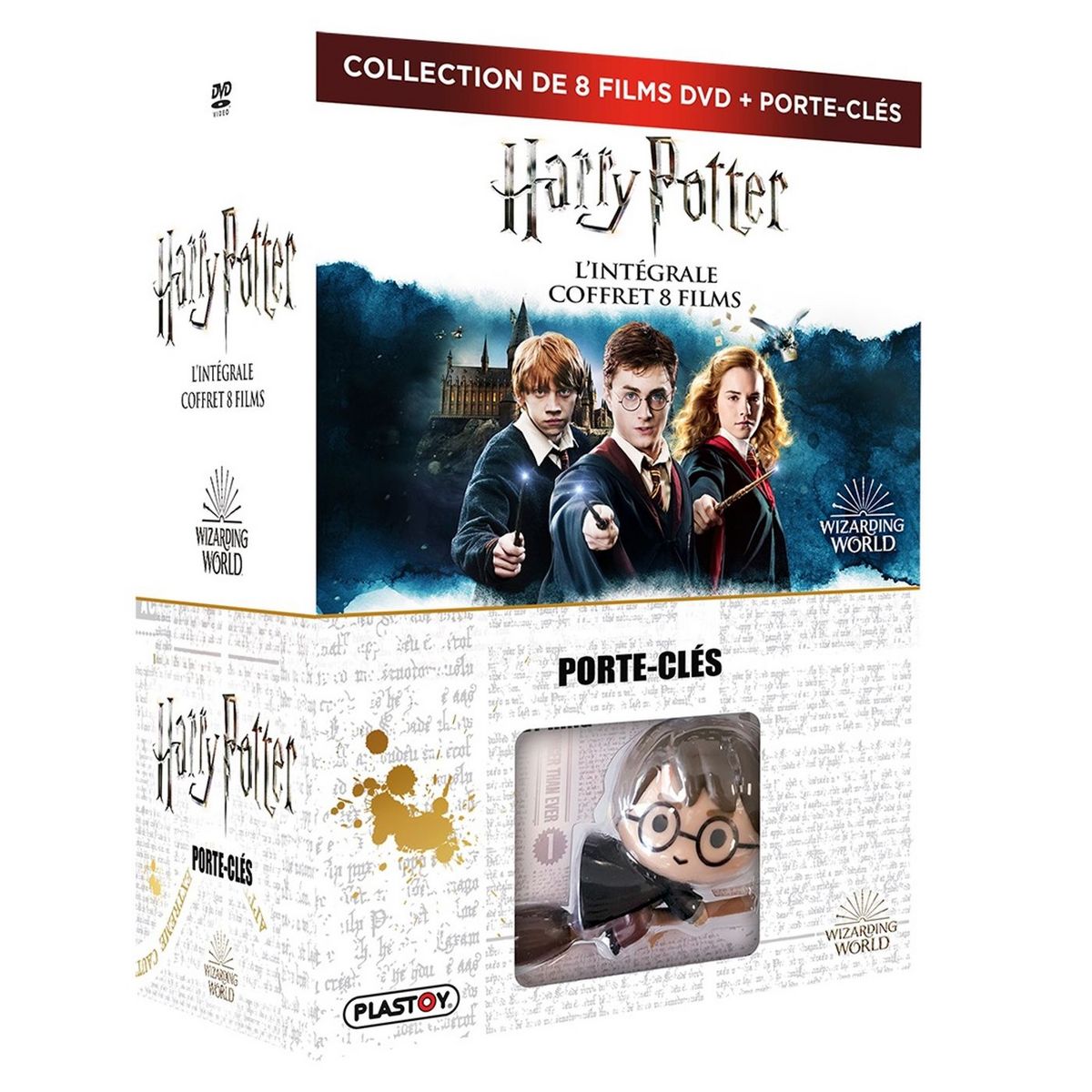 COF Harry Potter 1-7B Porte clé Harry DVD