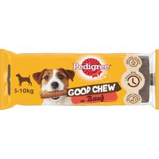 PEDIGREE Good chew récompense au boeuf pour chien 5-10kg 58g