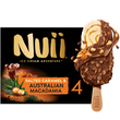 NUII Bâtonnet glacé salted caramel et Australian macadamia 4 pièces 272g
