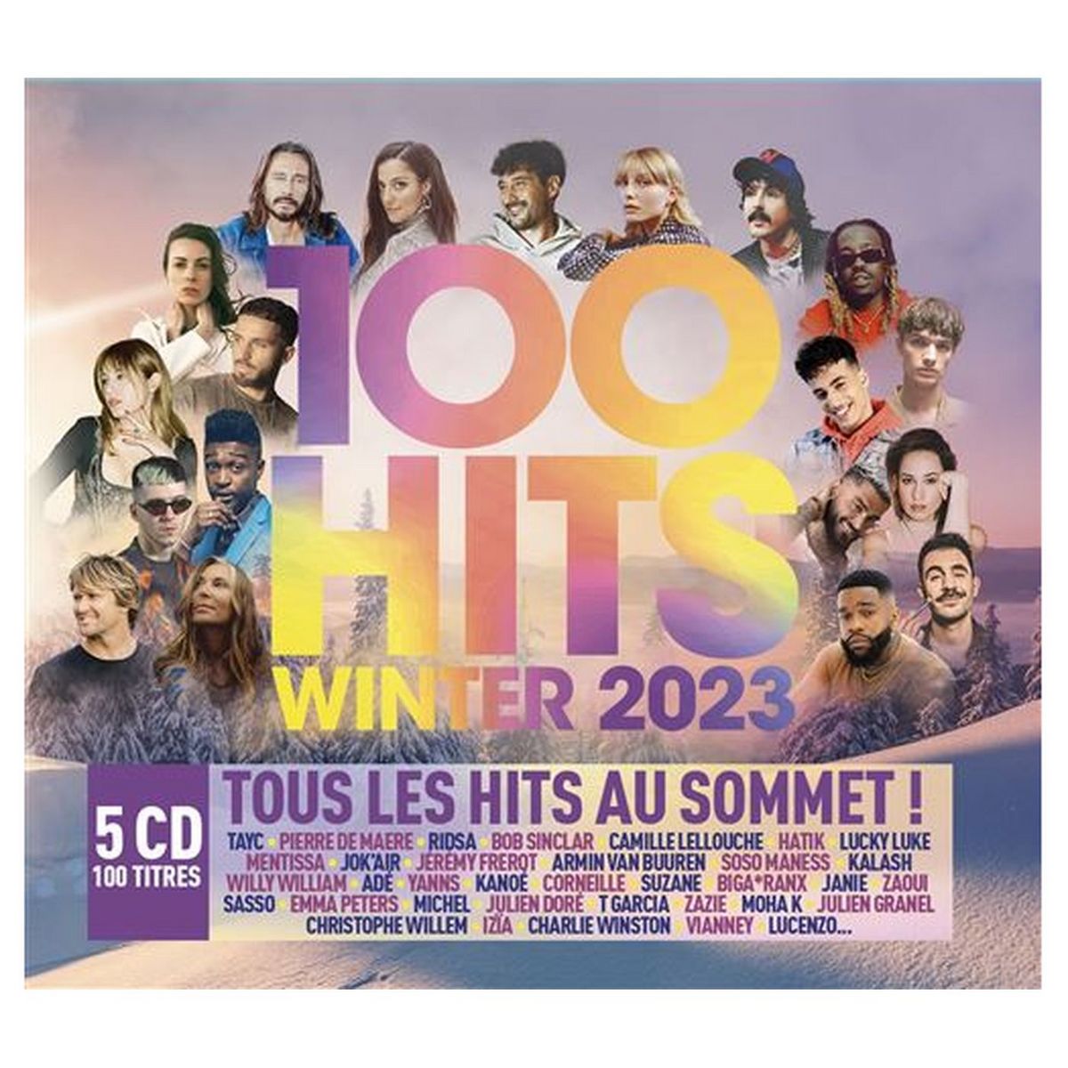 100 Hits Winter 2023 Coffret CD