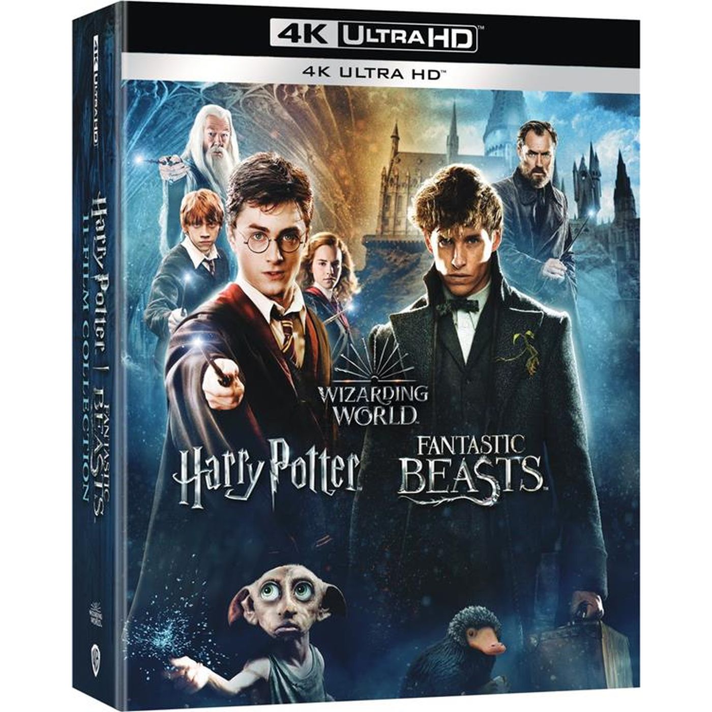 Harry Potter Coffret intégrale Harry Potter DVD + Jeu de Société Dobble pas  cher 