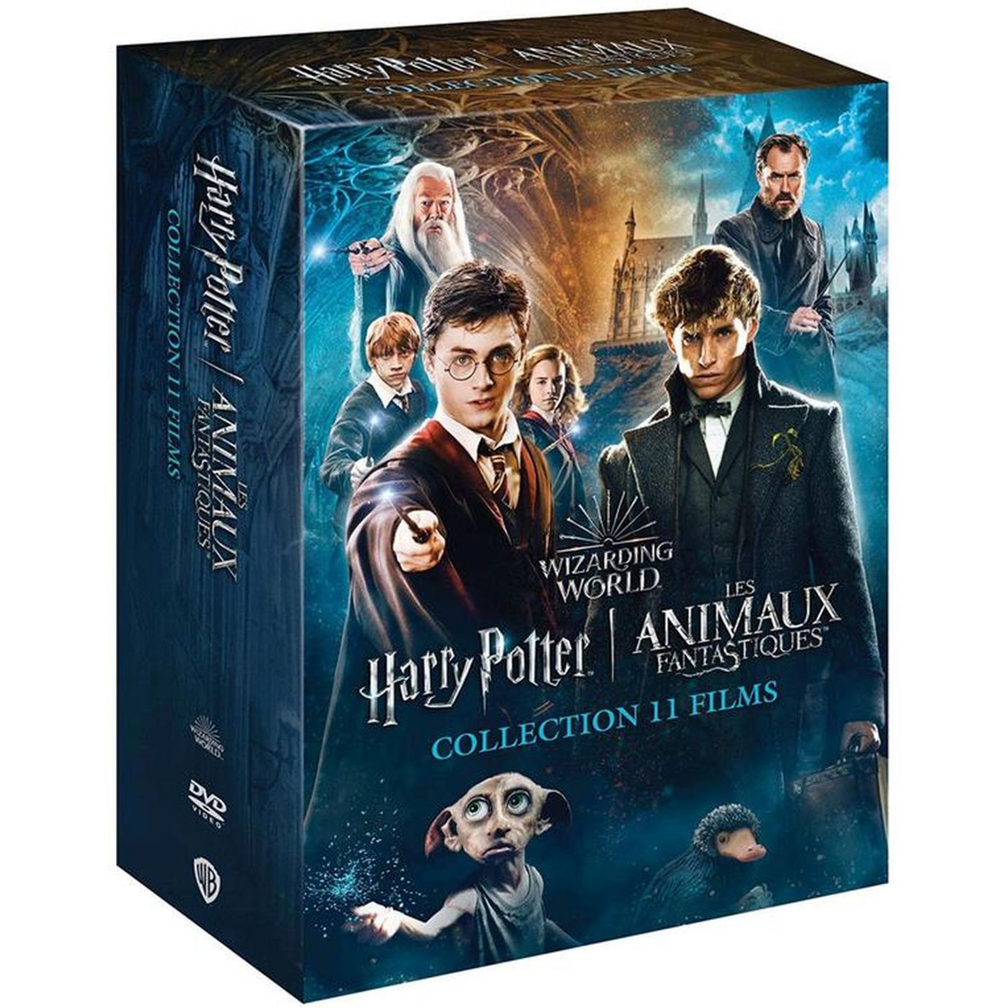 Wizarding World - Harry Potter / Les Animaux Fantastiques - L'intégrale  coffret 11 Films DVD pas cher 