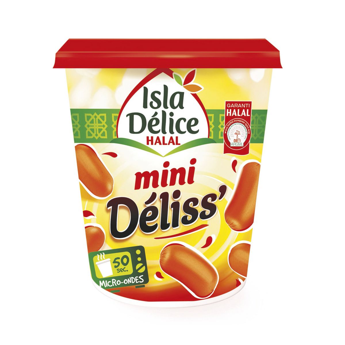 ISLA DELICE Mini saucisses halal 200g pas cher Auchan.fr