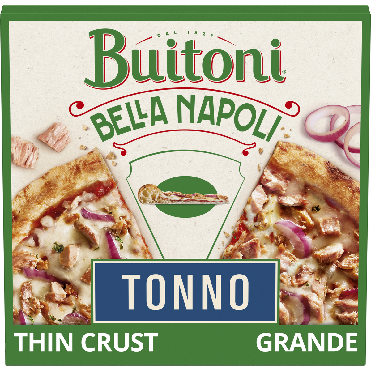 BUITONI Bella Napoli Pizza au thon MSC 455g