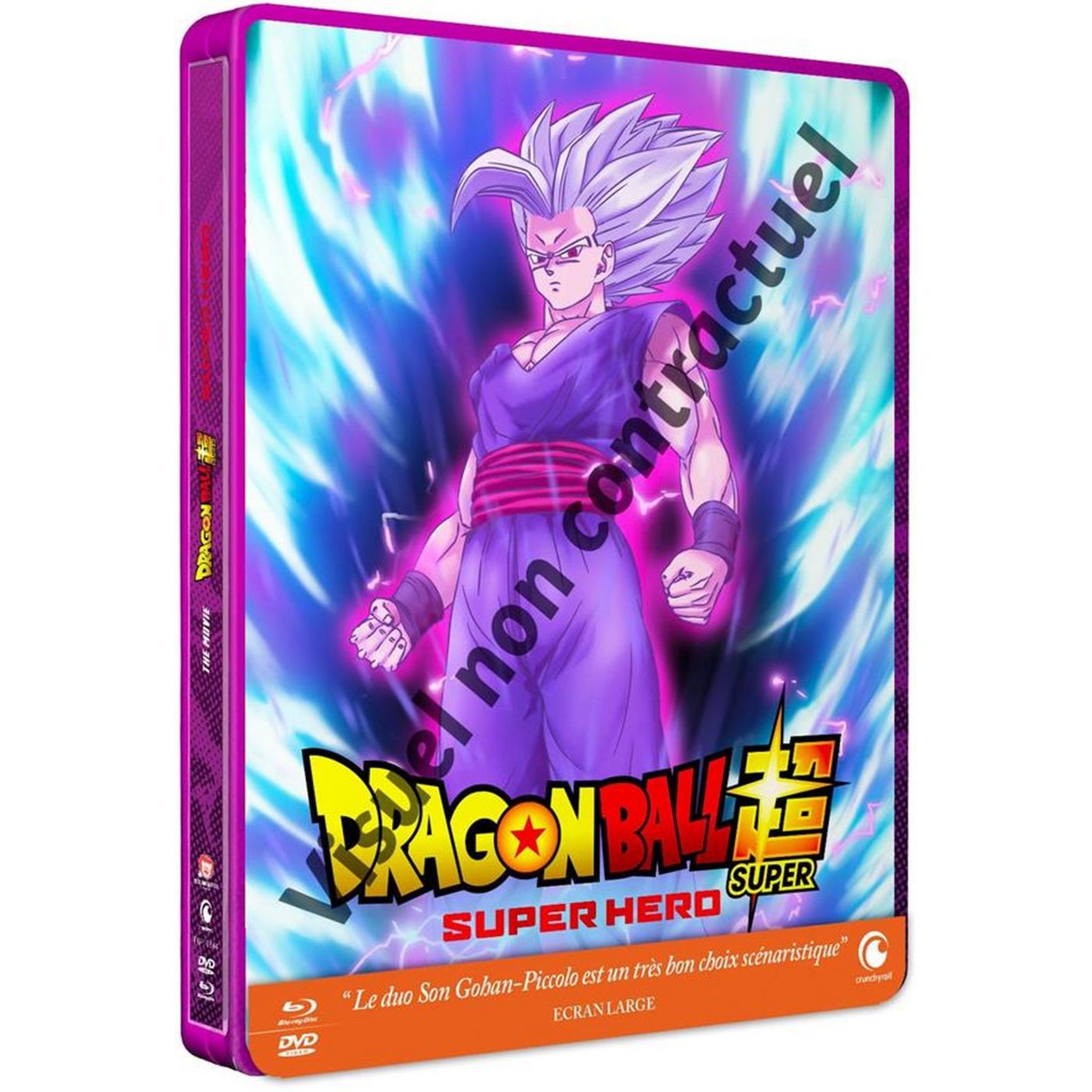 Sortie Dvd Dragon Ball Super Super Hero Dragon Ball Super - Super Hero BLU-RAY + DVD (2022) pas cher - Auchan.fr