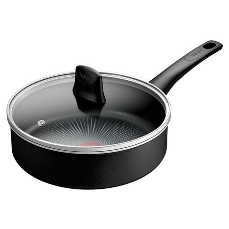 UNLIMITED Sauteuse 24 cm avec couvercle, Poêles et casseroles à poignée  fixe aluminium