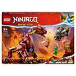 LEGO NINJAGO 71793 - Le Dragon de Lave Transformable de Heatwave, Jouet de Construction Ninja avec Figurine de Créature Mythique, plus Minifigurines Kai et Lloyd