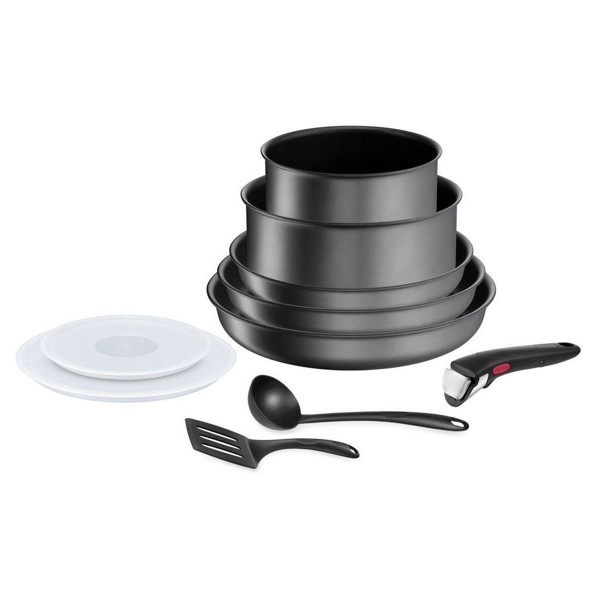 Batterie de cuisine lot de 2 casseroles 16-20 cm avec poignée TEFAL