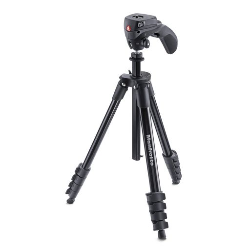 Manfrotto Compact Advanced Kit de Trépied + Rotule 3D 5 Sections Noir :  : High-Tech