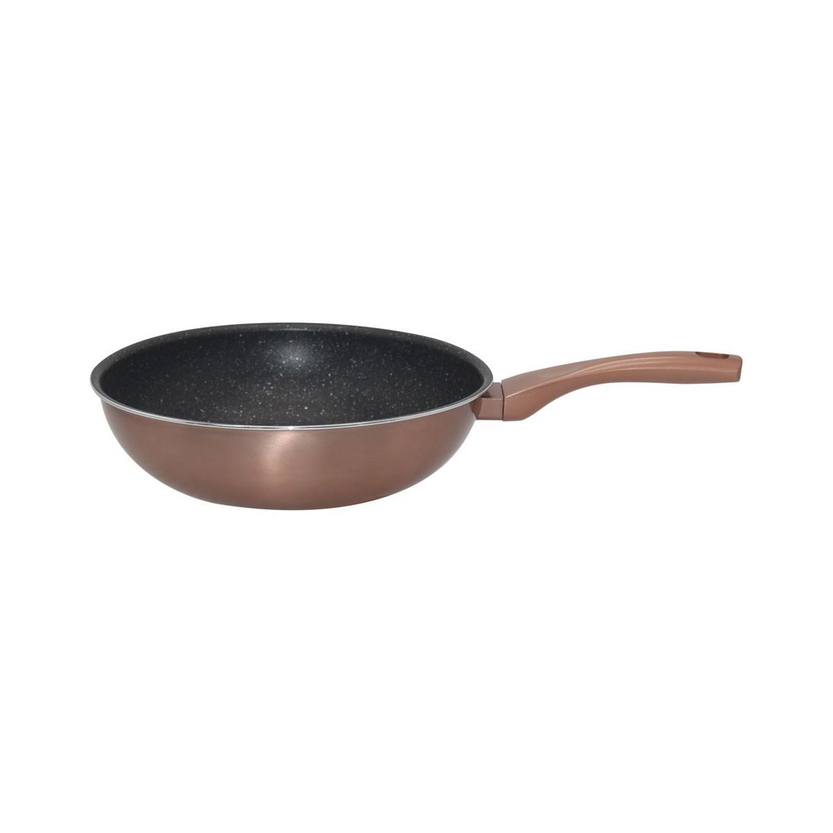 Poêle wok induction 28 cm manche amovible bakélite premium pas cher 