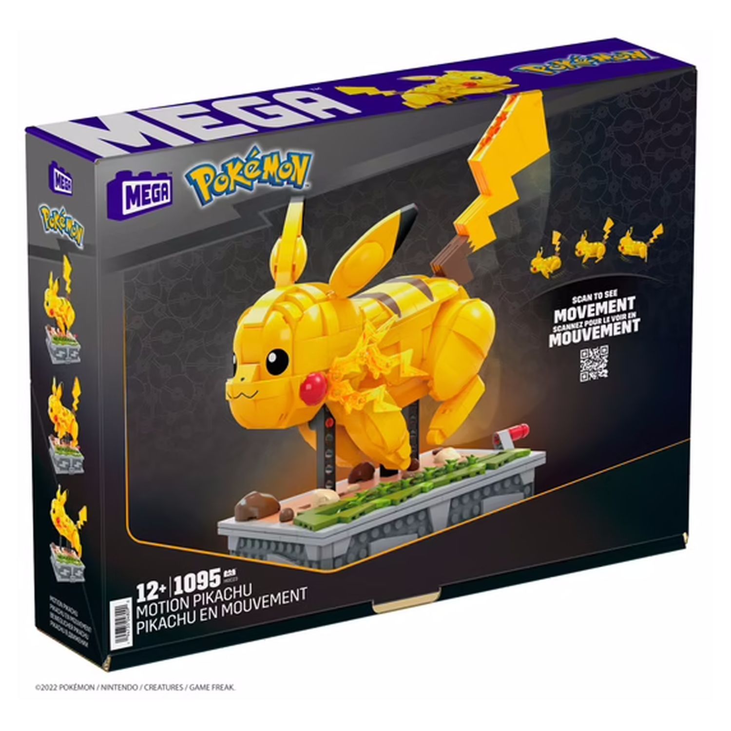 Pikachu géant - Pokémon à construire