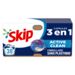 SKIP Lessive capsules 3en1 active clean 38 capsules