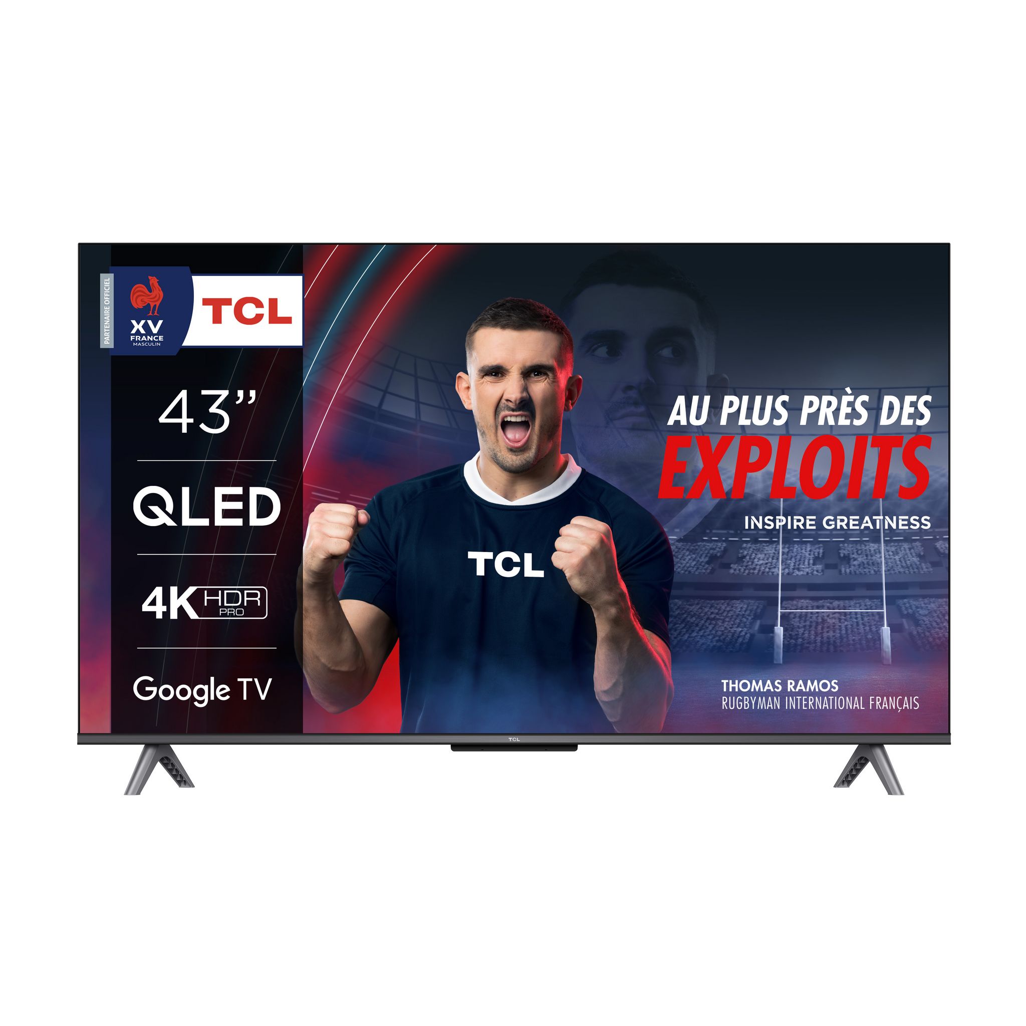 Buy TCL 43 QLED Smart Google TV, 43C645 at Reliance Digital