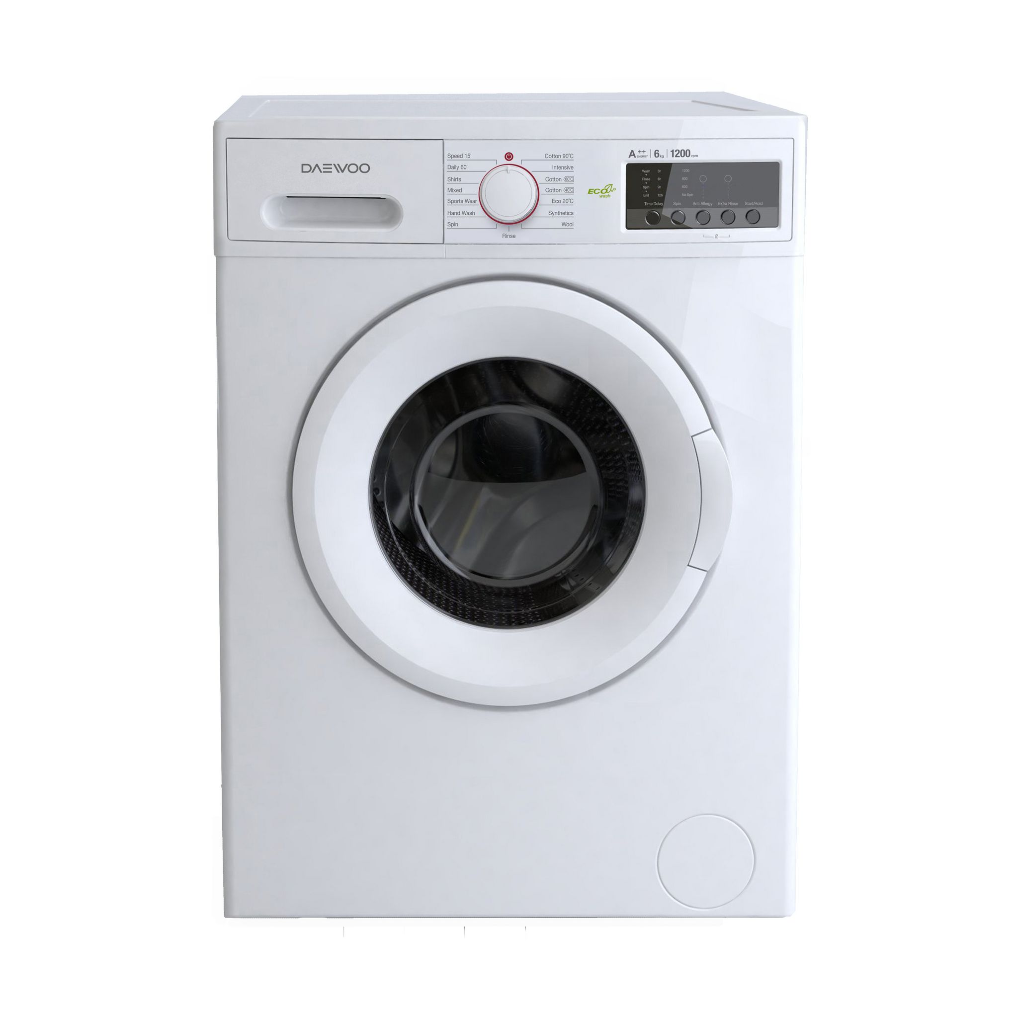 Lave linge hublot Daewoo 12 kg