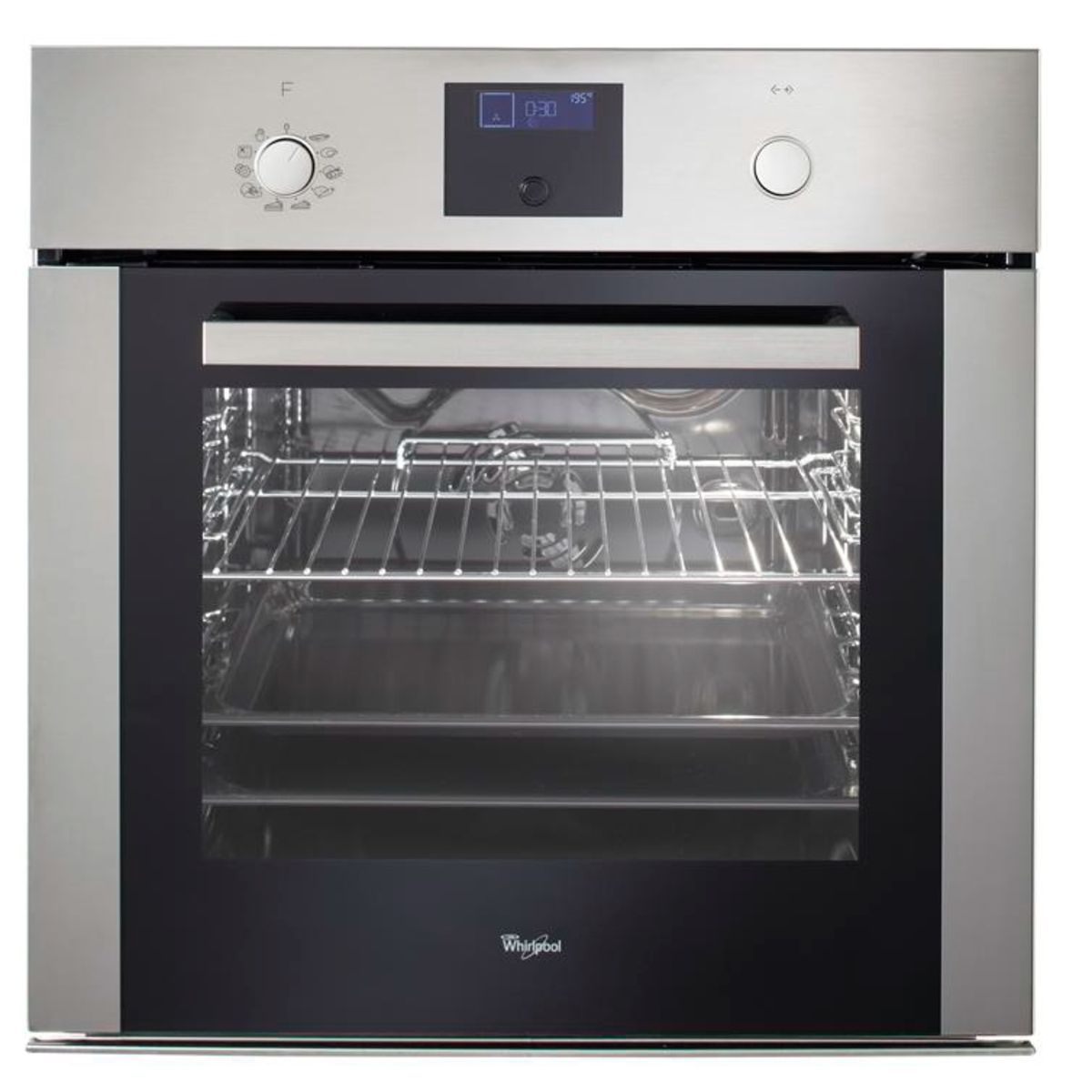 WHIRLPOOL Four encastrable AKZ 597 IX, 65 L, Multifonction, Chaleur Pulsée,  Nettoyage Pyrolyse pas cher 