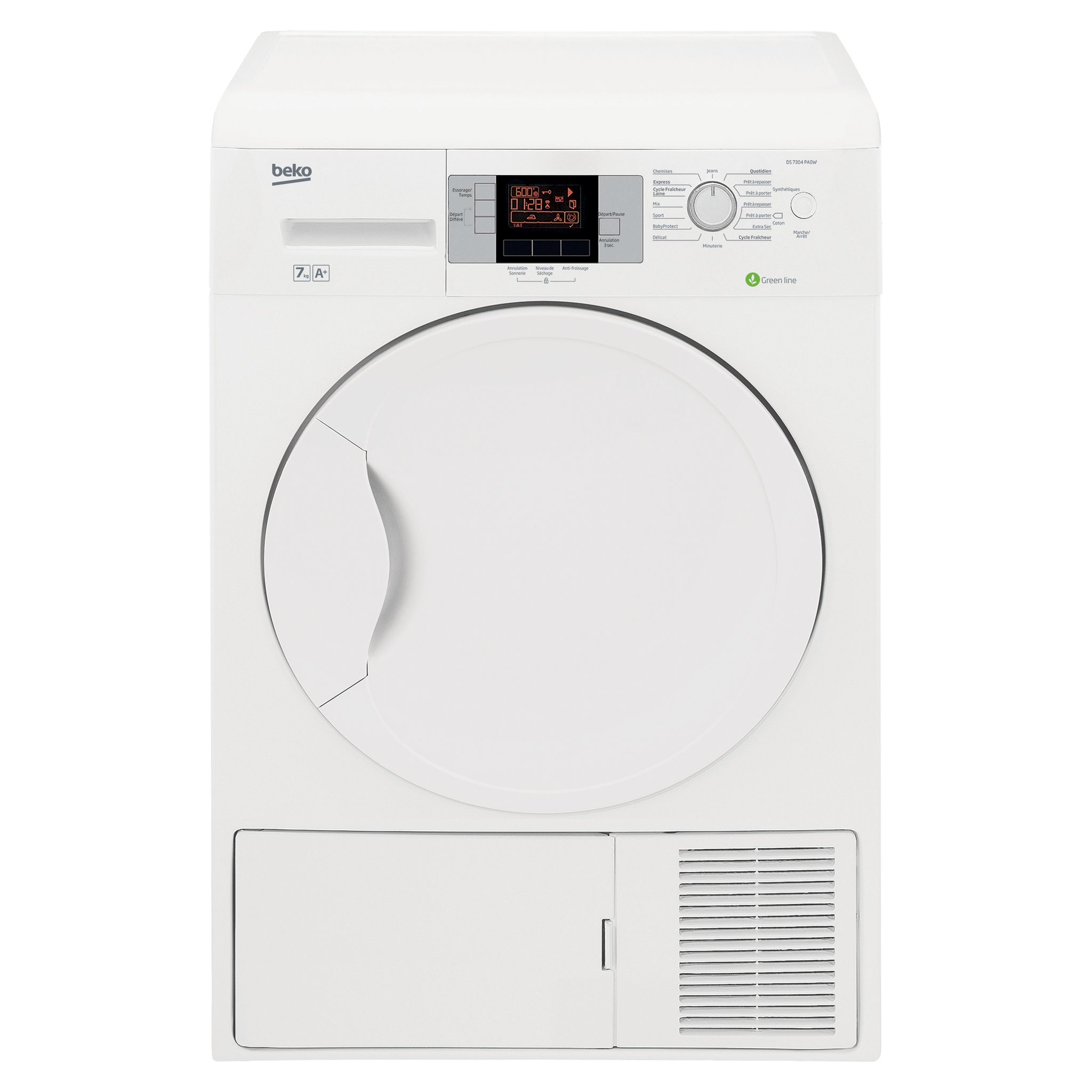 Beko DRX927WN Sèche-linge cm. 60 - capacité 9 kg - blanc