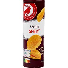 AUCHAN Auchan tuiles saveur spicy 170g