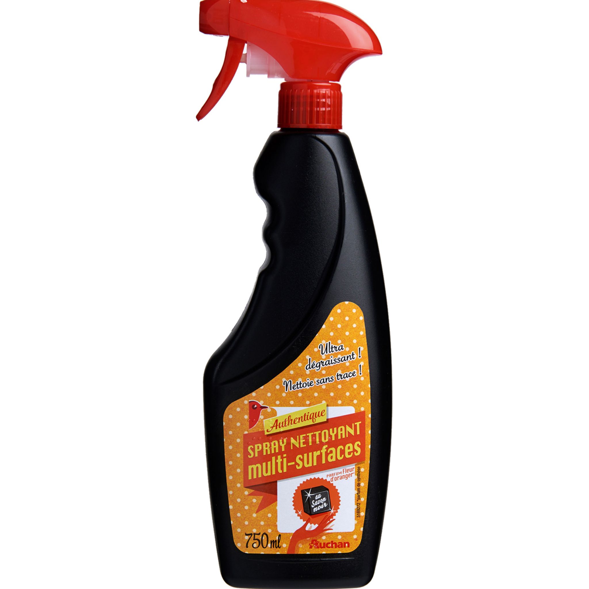 AUCHAN Auchan nettoyant meubles sous azote aérosol 250ml pas cher 