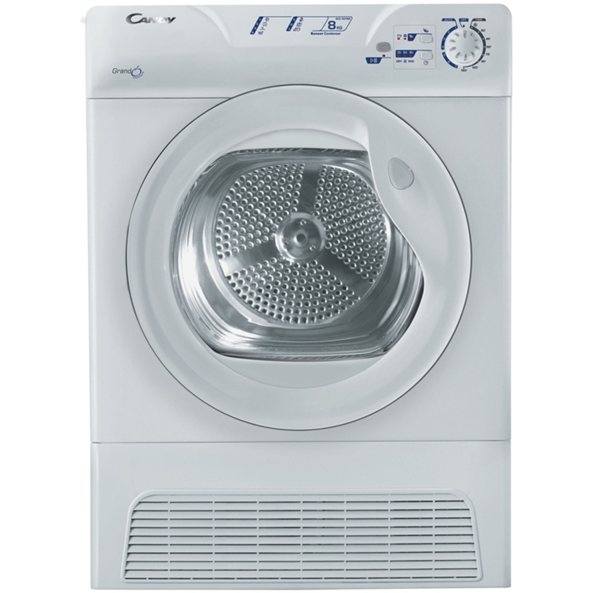 CANDY Sèche-linge hublot GCC 581NB, 8 Kg, Condensation pas cher