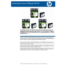 HP Cartouche d'Encre HP 951XL Jaune grande capacité Authentique (CN048AE)