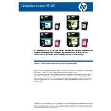 HP Cartouche d'Encre HP 301XL Trois Couleurs grande capacité Authentique (CH564EE)