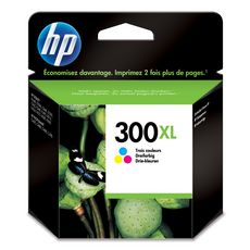 HP Cartouche d'Encre HP 300XL  Trois Couleurs grande capacité Authentique (CC644EE)