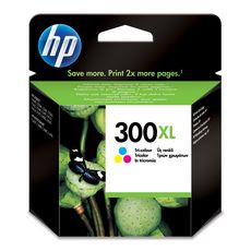 HP Cartouche d'Encre HP 300XL  Trois Couleurs grande capacité Authentique (CC644EE)