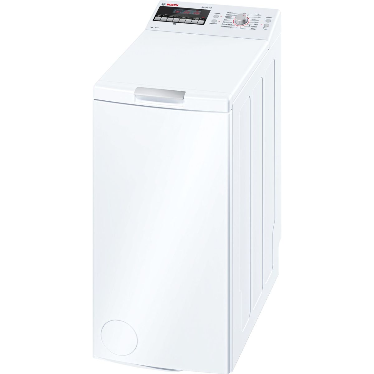 BOSCH Lave-linge top WOT24457FF, 7 Kg, 1200 T/Min pas cher 