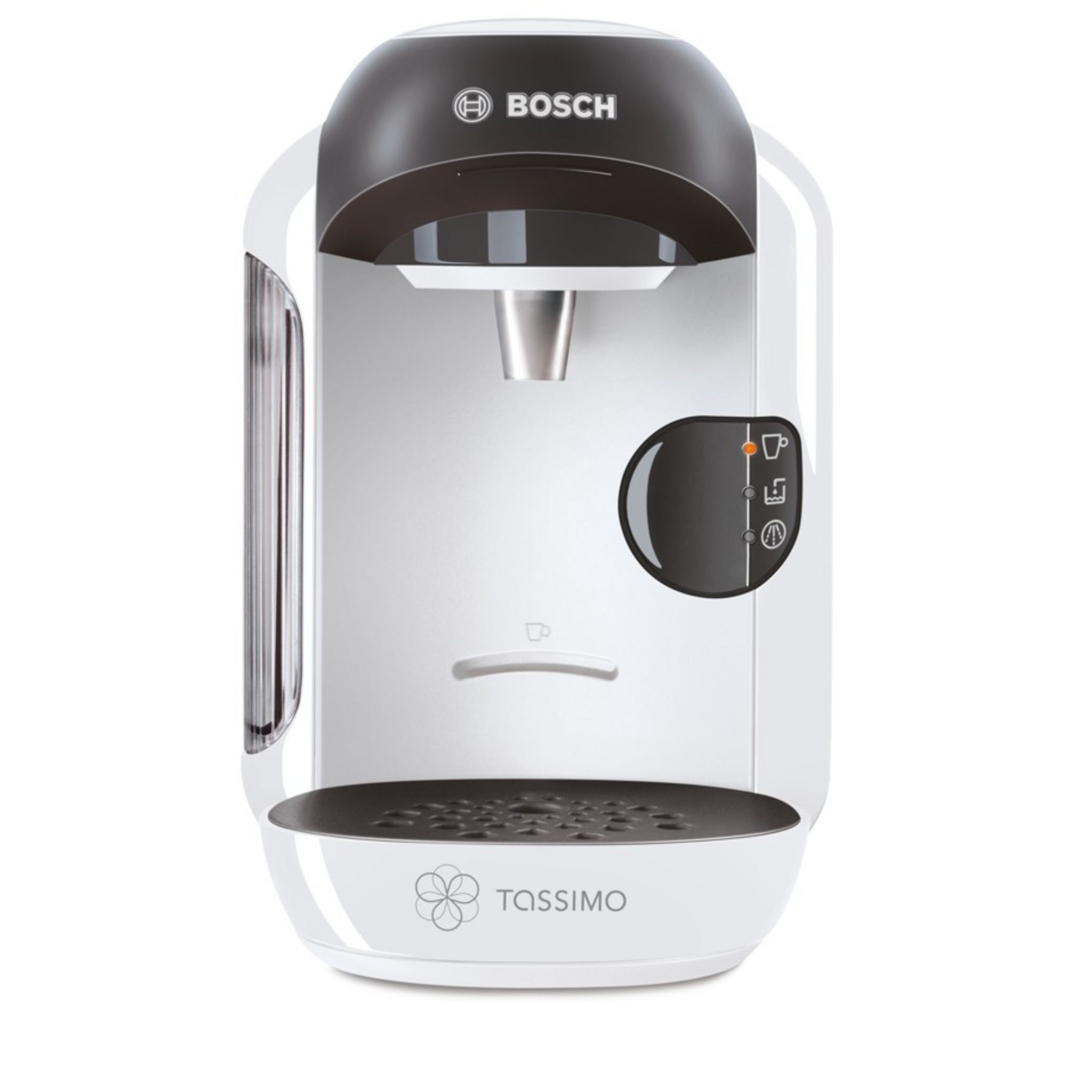 Bosch Cafetière à Dosette Tassimo Blanc Polaire 1500W TAS6004 