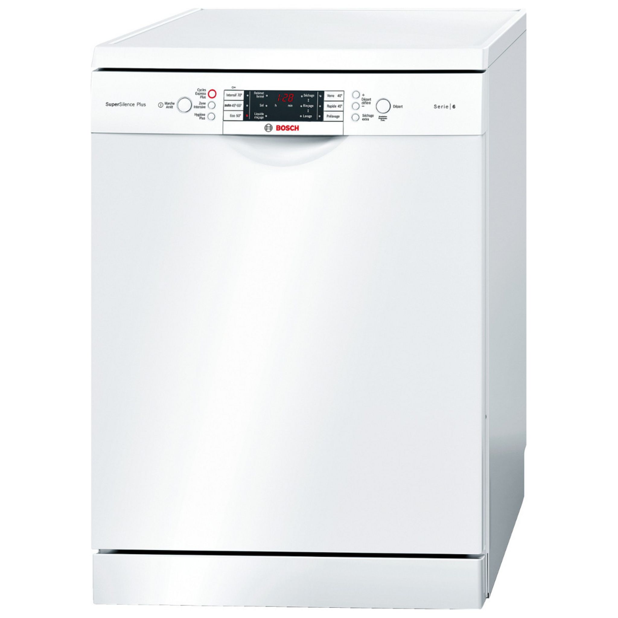 BOSCH Lave-vaisselle Pose libre SMS69N72EU, 14 Couverts, 60 cm, 42 dB, 6  Programmes pas cher 