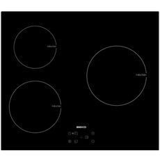 Beko HII63400MT Table de cuisson à induction Noir - 3 foyers