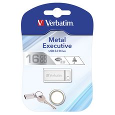 VERBATIM Clé USB Metal Executive - USB 2.0 - 16Go