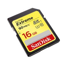 SANDISK Carte SDHC - 16 Go - Extrême - Carte mémoire