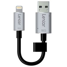 LEXAR Clé USB LJDC20i - USB 3.0 - 16 Go - Noir/gris